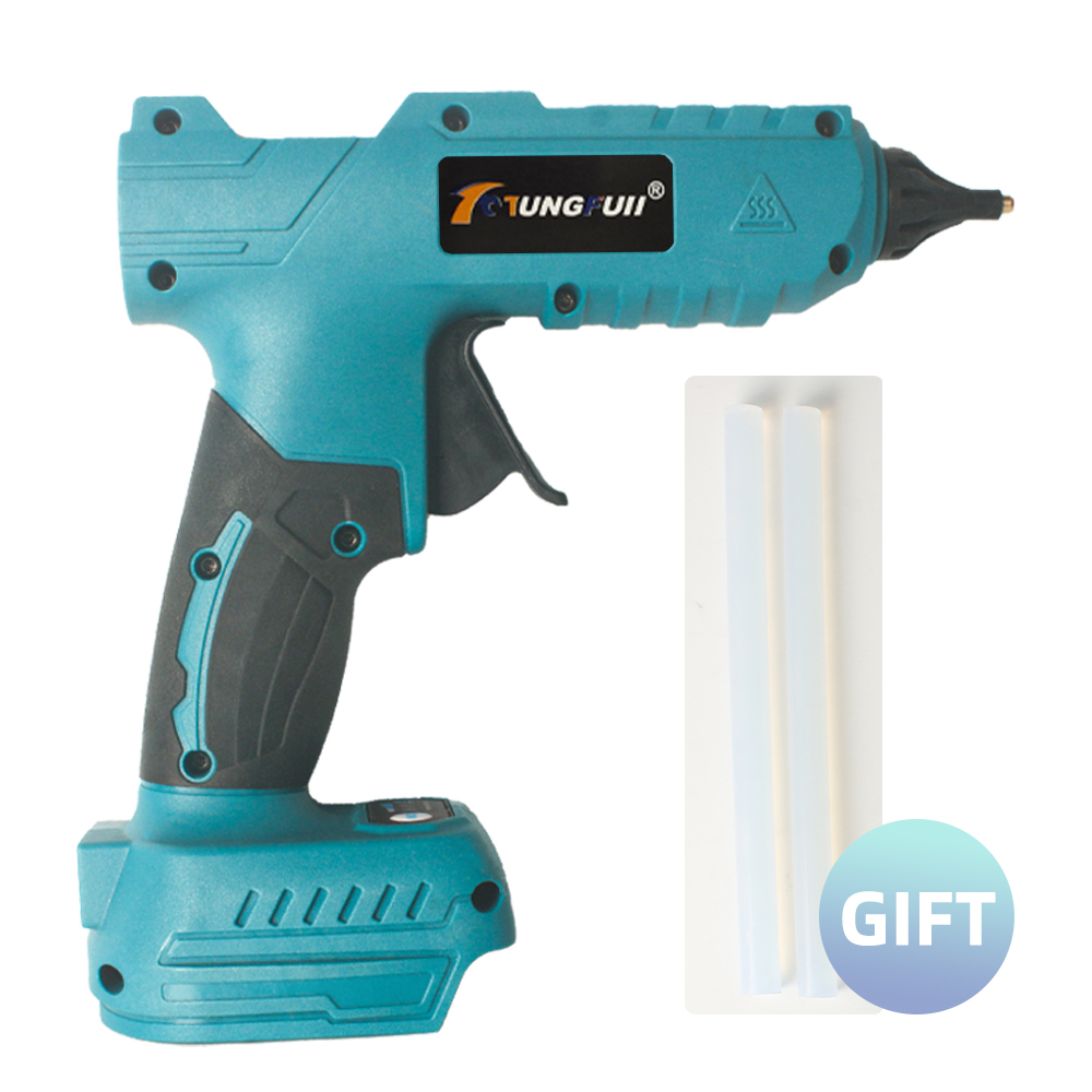 Hot Melt Glue Gun Cordless - Akumulatorowy pistolet do kleju termotopliwego 21V,