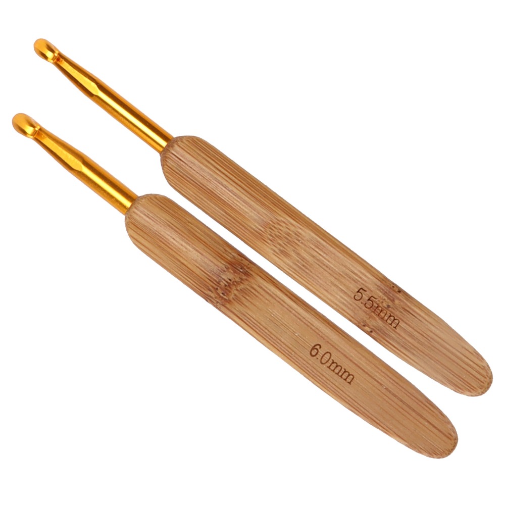 8 sztuk, zestaw haczyków do sz – Wooden Crochet Hooks Ergonomic Handle recenzja i cena