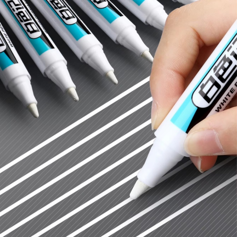 Białe, trwałe markery w kolorz – Painting Supplies recenzja i cena
