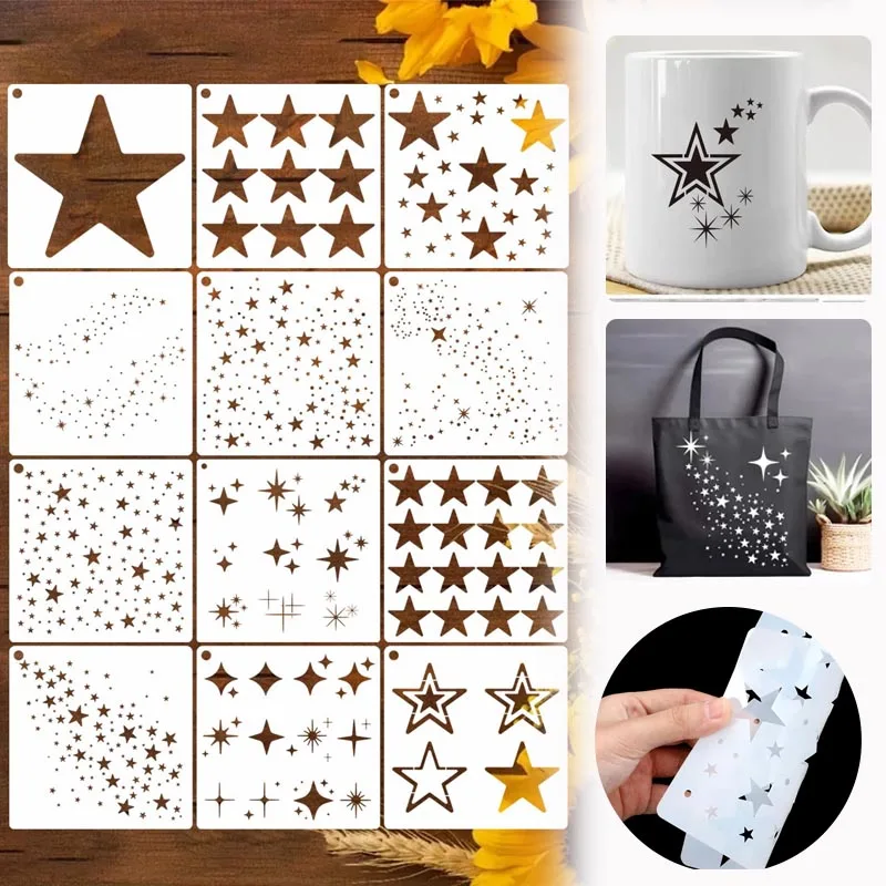 1-5 sztuk – szablon w kształci – Scrapbooking recenzja i cena