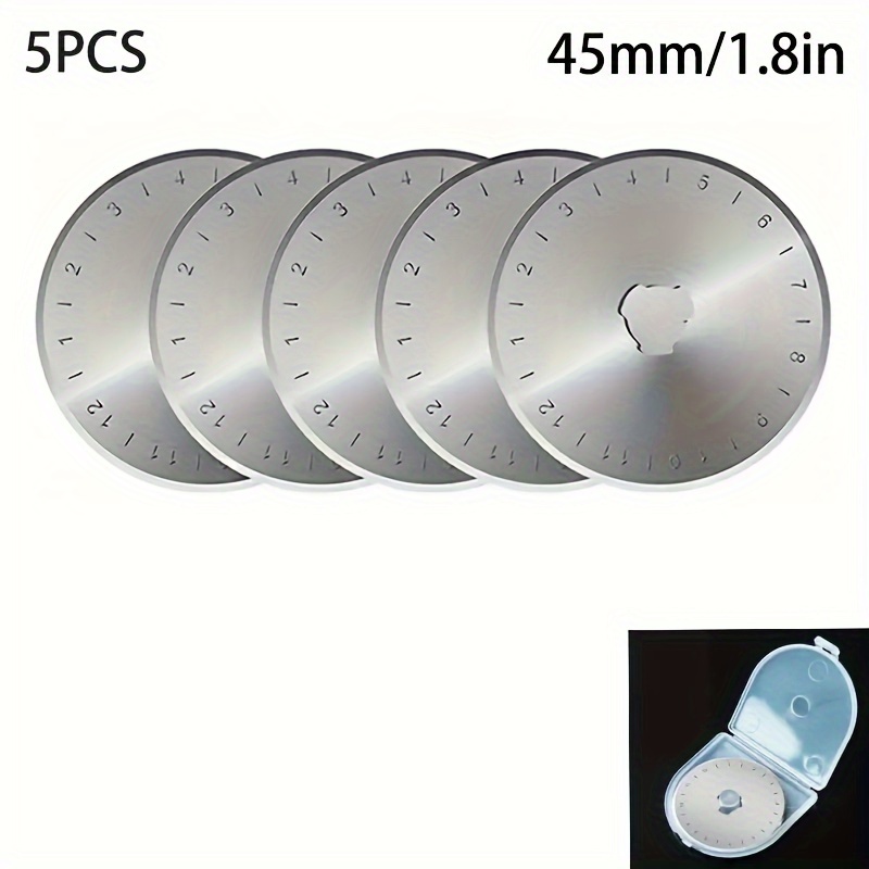 5 SZT. 45MM Uniwersalny Obroto – Rotary Cutter For Fabric 45Mm recenzja i cena
