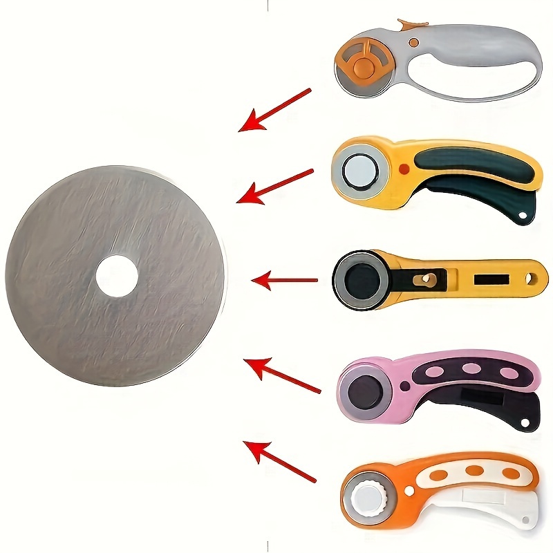 5 SZT. 45MM Uniwersalny Obroto – Rotary Cutter For Fabric 45Mm recenzja i cena